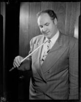 Raoul Gripenwaldt (possibly), member of the Santa Monica Civic Music Guild, Santa Monica, 1949-1953