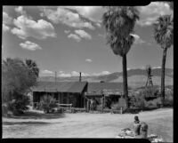 Last Hitch cafe at 1000 Palms Ranch, Thousand Palms vicinity, 1939