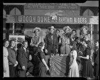 Woody Duke and His Rhythm Riders at the Westgate Hall, Los Angeles, 1941