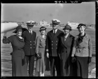 Group of People on Navy Day, Santa Monica, 1934