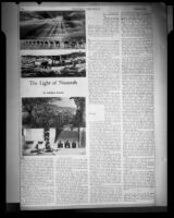 Page of article, “The Light of Nazareth,” circa 1925