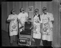Barbershop quartet singing, 1949