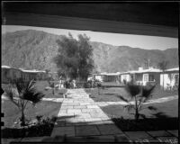 Bungalow court, The Town House and Bungalows, Palm Springs, 1936