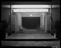 Entrance, The Town House and Bungalows, Palm Springs, 1936