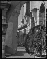 Mission Inn, exterior view, Riverside, 1935