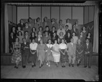 "Traviata" cast group portrait, 1949