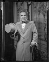 "Traviata" cast member Enrico Porta as Giorgio Germont, John Adams Auditorium, Santa Monica, 1949