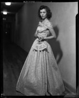 "Traviata" cast member Lillian Garner (?),  John Adams Auditorium, Santa Monica, 1949