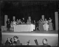 "Traviata" production cast member June Moss, John Adams Auditorium, Santa Monica, 1949