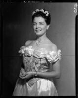 "Traviata" cast member, John Adams Auditorium, Santa Monica, 1949