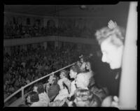 "Traviata" audience,  John Adams Auditorium, Santa Monica, 1949