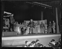 "Rigoletto" production, John Adams Auditorium, Santa Monica, 1949