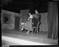 "Rigoletto" production with Gladys Andrews and Ray Gagan, John Adams Auditorium, Santa Monica, 1949