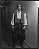 "Rigoletto" cast member Louis Statham as "Sparafucile," John Adams Auditorium, Santa Monica, 1949