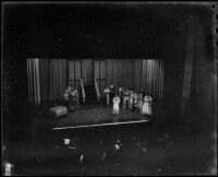 "Lucia di Lammermoor" "mad scene" with Natalie Garrotto performed during “One Night at the Opera,” Barnum Hall, Santa Monica, 1950