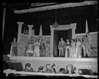 “Rigoletto” production,  John Adams Auditorium, Santa Monica, 1951