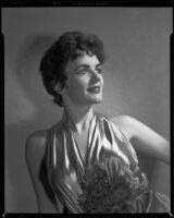 Portrait of Jean Connally, actress, Santa Monica, 1959
