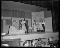 "Bohème" production, Barnum Hall, Santa Monica, 1955