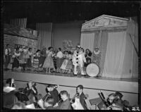 "Pagliacci" production, Barnum Hall, Santa Monica, 1955