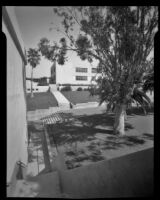 Santa Monica High School buildings and landscape, Santa Monica, 1939