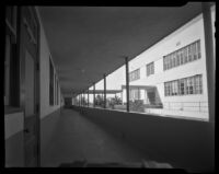 Santa Monica High School campus buildings, Santa Monica, 1939