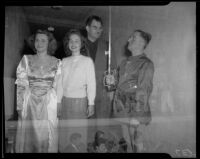 "Rigoletto" cast members Victor Terzo and others, John Adams Auditorium, Santa Monica, 1949