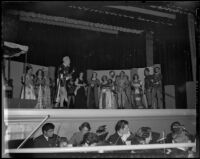 “Rigoletto” production with Enrico Porta, John Adams Auditorium, Santa Monica, 1949