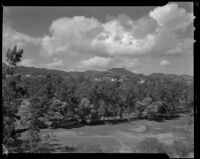 Riviera Country Club golf course in Pacific Palisades, Los Angeles, 1940 or 1947