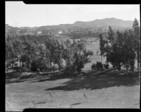 Riviera Country Club and golf course in Pacific Palisades, Los Angeles, 1940 or 1947