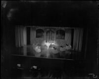 Ballet performance by dancers of the Andrei Tremaine studio, Barnum Hall, Santa Monica, 1955