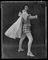 Jerome Hines, opera singer, in costume