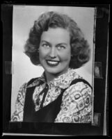 Portrait photograph of soprano Doris Rizzo, circa 1956