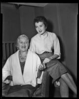 Palisades Players cast members, Pacific Palisades, 1955