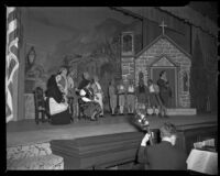 “Cavalleria Rusticana” production with Enrico Porta, Ruth Ralston and Florence Korsak, Wilshire Ebell Theatre, Los Angeles, 1951