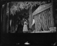 “Pagliacci” production with Nelda Scarsella and Dick Vanderlaan, Wilshire Ebell Theatre, Los Angeles, 1951