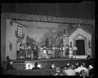 “Cavalleria Rusticana” production with Verna Montreys and Julian Oliver, Wilshire Ebell Theatre, Los Angeles, 1951