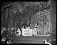 “Pagliacci” production with Nelda Scarsella, Harold Reed, Julian Oliver and Sidney Bloom, Wilshire Ebell Theatre, Los Angeles, 1951