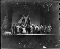 "Hansel and Gretel" production, Barnum Hall, Santa Monica, 1957