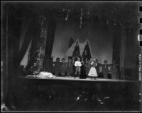 "Hansel and Gretel" production, Barnum Hall, Santa Monica, 1957