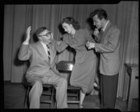 “O.K. By Me” cast members, directed by Louis Glaum, Los Angeles, 1952
