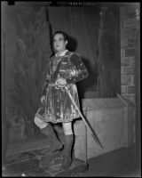 “Il Trovatore” cast member Tandy MacKenzie, Wilshire Ebell Theatre, Los Angeles, 1950