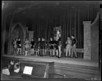 “Il Trovatore” production with Arnet Amos and others, Wilshire Ebell Theatre, Los Angeles, 1950