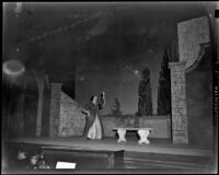 “Il Trovatore” production with Barbara Patton, Wilshire Ebell Theatre, Los Angeles, 1950