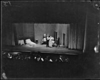 Nelda Scarsella and Enrico Porta in “La Traviata” at the Wilshire Ebell Theatre, Los Angeles, 1951