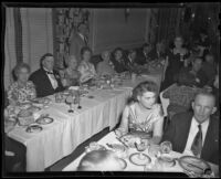 International Sourdough Reunion banquet, Hotel Alexandria, Los Angeles, 1949