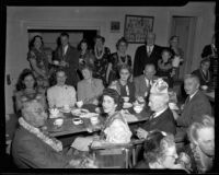 Attendees of a function held by the Alaska-Yukon Club, Los Angeles, 1949