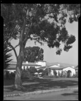 Biltmore Hotel, exterior view, Santa Barbara, 1939