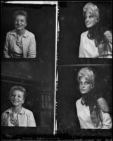 Portraits of 2 women, 1964