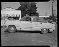 Hollywood Cab collision, Los Angeles, 1953