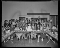 University High School event, Los Angeles, 1955